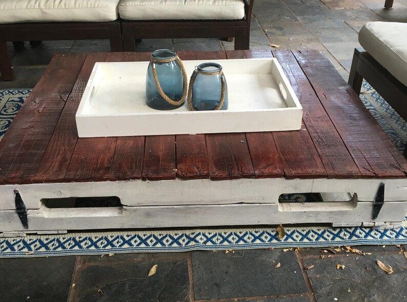 Wood Pallet Coffee Table no legs/wheels Etsy