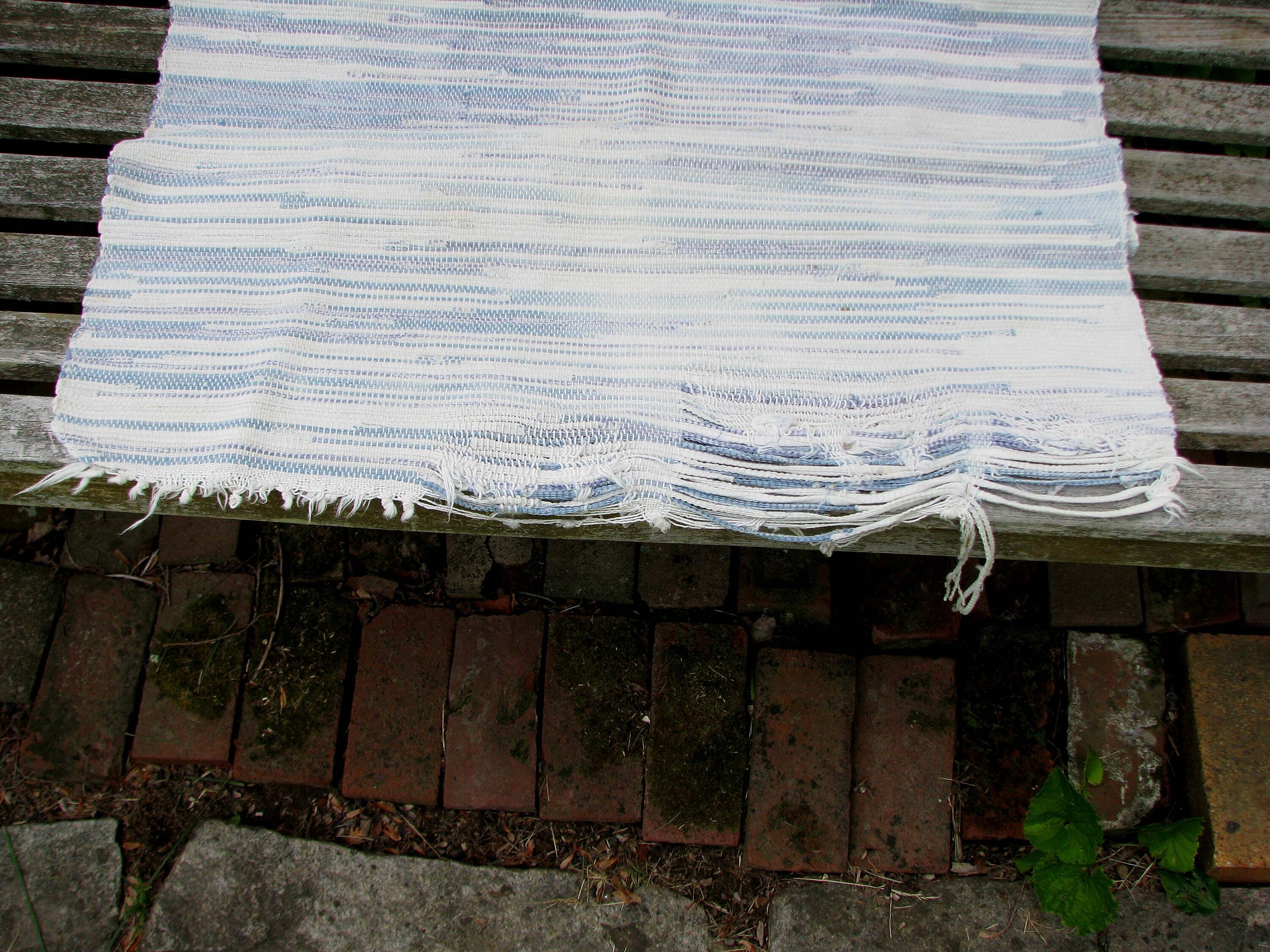 Vintage Handmade Rag Rug Maker Not Known Mellow Blending of Etsy UK