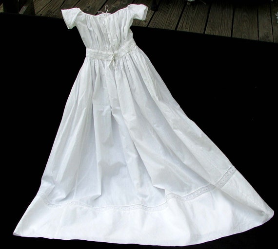 Antique Christening Dress, Victorian Era, Made by… - image 2