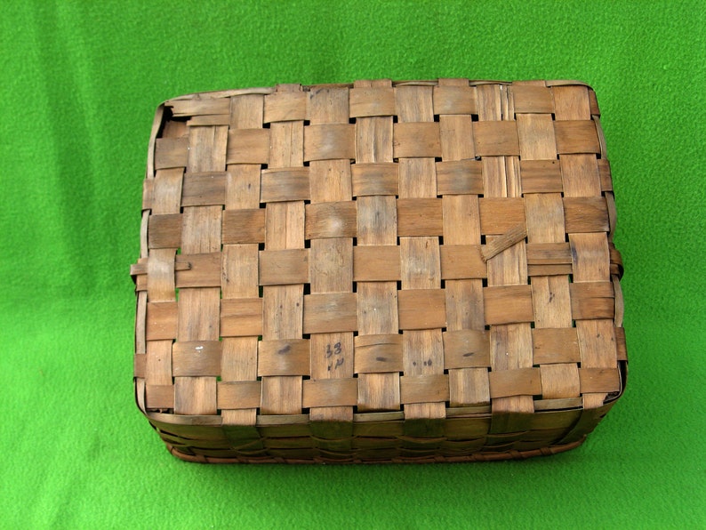 Antique North-East Indian Storage Basket Likely Late 1800/'s