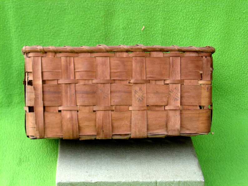 Antique North-East Indian Storage Basket Likely Late 1800/'s