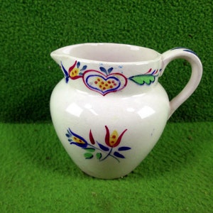 Vintage Small Cream Pitcher made by Adams of England likely from 1966 to 1983
