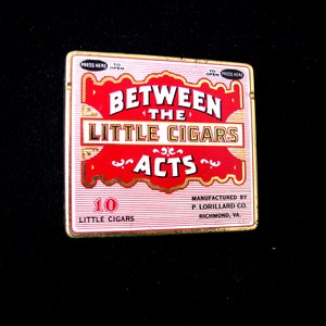 Vintage Little Cigar Tin, Made by P. Lorillard Tobacco Company of Richmond, Virginia, Estimated to be From Before 1956