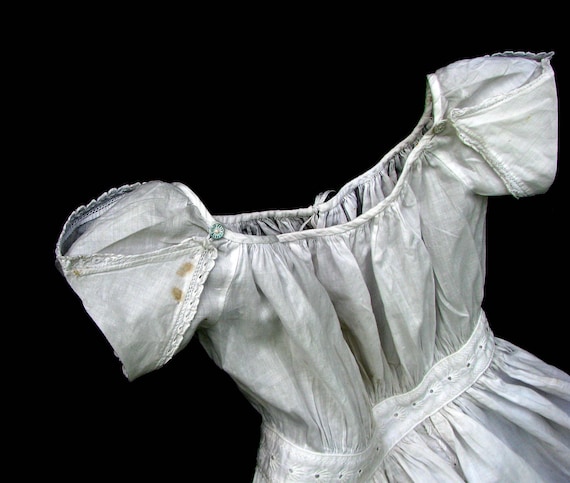 Antique Christening Dress, Victorian Era, Made by… - image 5