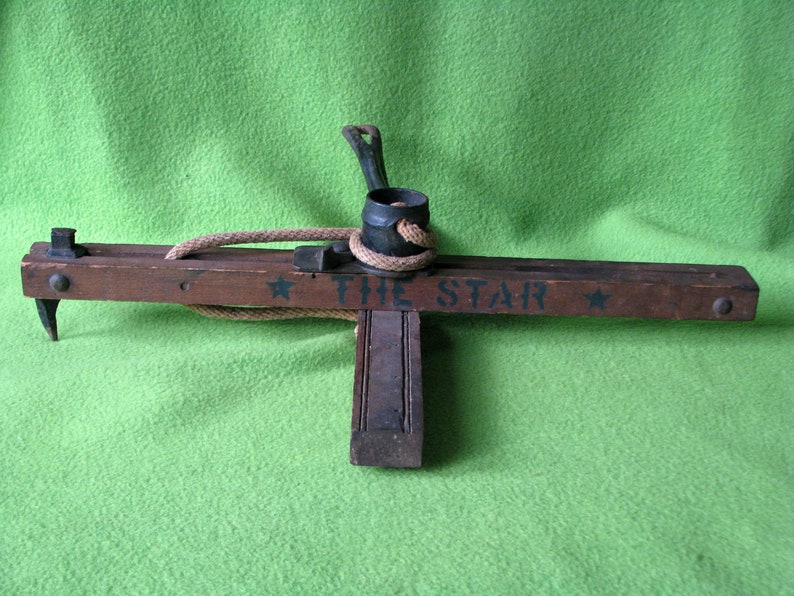Antique Tool Carpet Stretcher Maker Unknown But Item Has The Etsy