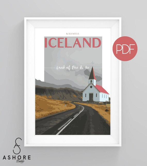 diy printable pdfjpeg download Kyoto Vintage Travel Poster JAPAN