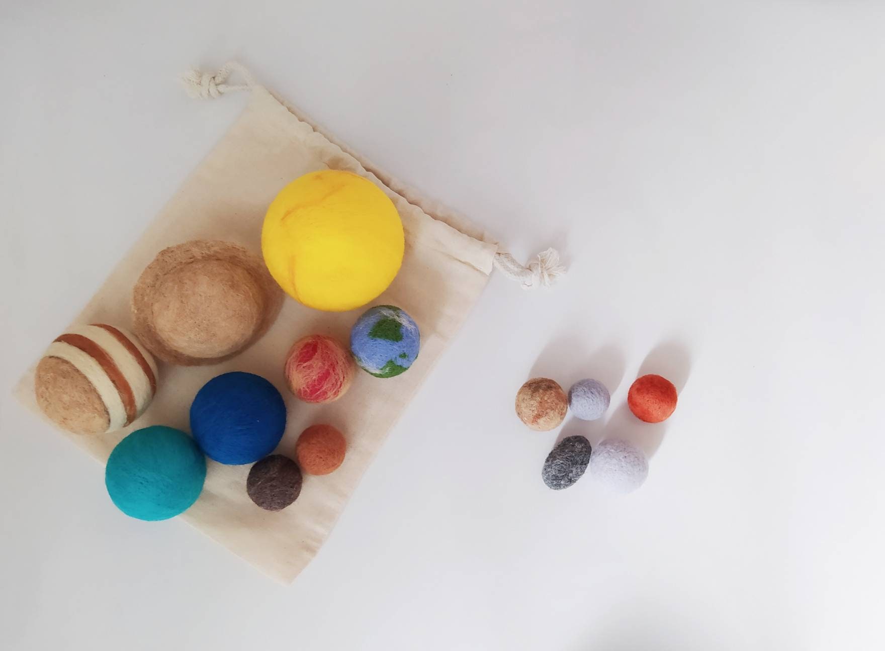 Solar System Planets and Dwarf Planets Set - Etsy Canada