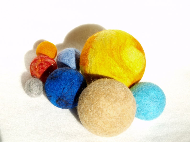 Medium Set of Solar System With Cotton Bag - Etsy Australia