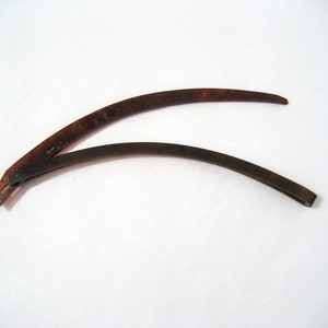 Seltene Vintage Antik Celluloid oder Kunststoff Faux Schildpatt Haar Waver.. Flapper Fingerwave Frisur.