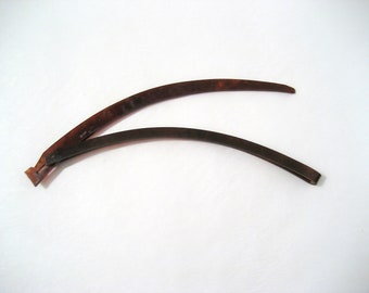Rare Vintage Antique Celluloid or Plastic Faux Tortoise Hair Waver.. Flapper Fingerwave Hairstyle.
