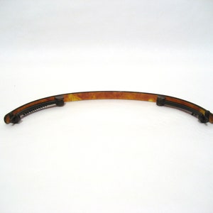 Vintage Antique Faux Tortoise Headband or Coiffure Barrette.