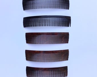 Antique 1920&#39;s Water Waving Combs Set of 5. Flapper Fingerwave Hairstyle.