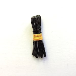 Vintage 50&#39;s Gayla Large 3&quot; Heavy Duty Black Hair Pins. Updo Chignon.  Unused Package of 25 Pins