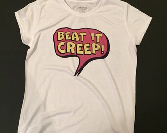 BEAT IT CREEP Cry Baby Inspired T-Shirt - (Ladies Fit)