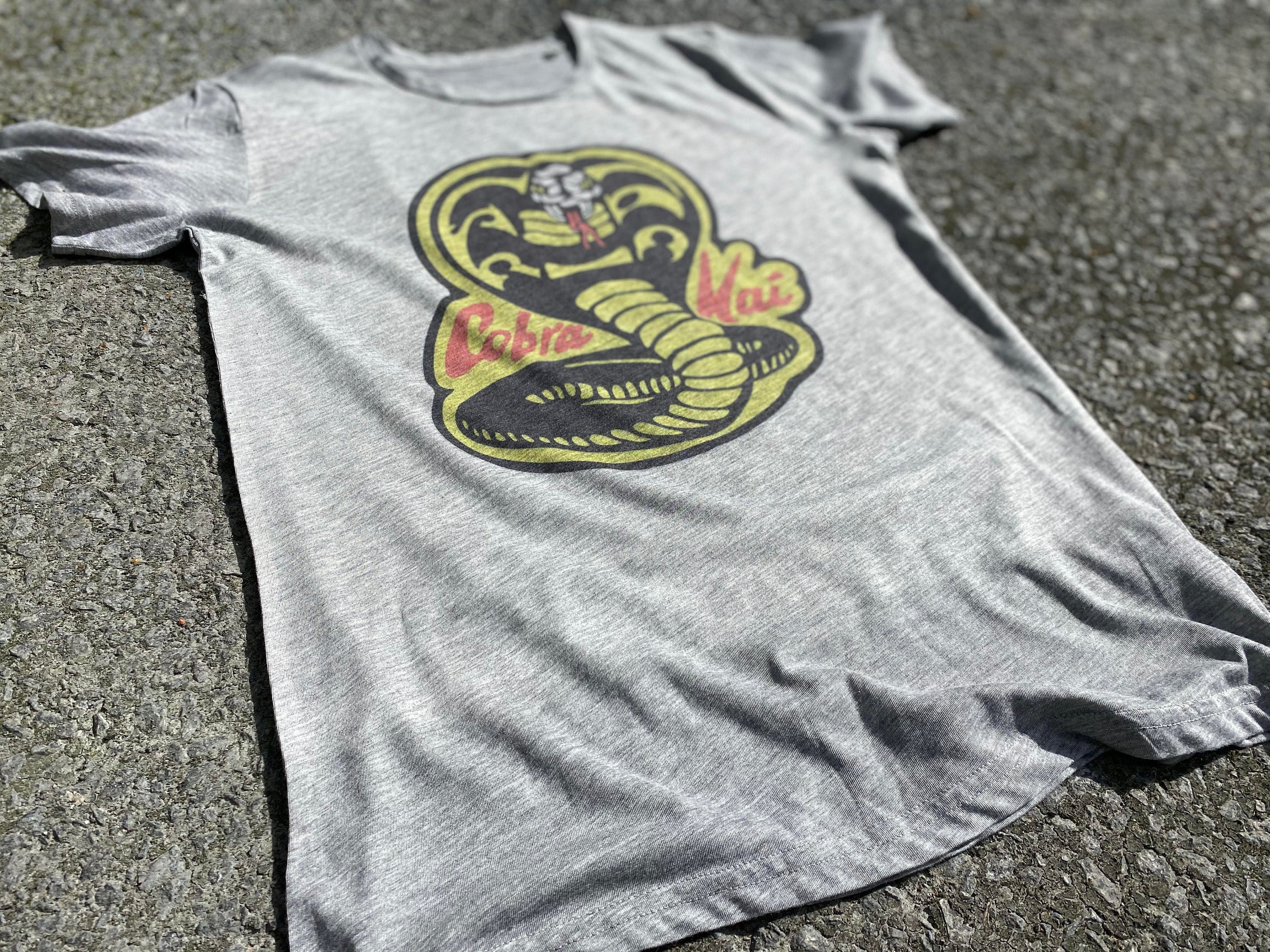 cobra kai tri blend shirt