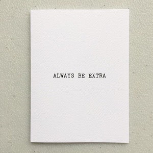 Carte d'encouragement / Carte d'amitié / Carte de mentor / Carte de réussite / Carte simplement être votre / Carte Vous êtes une star / Carte de soutien amusante / Carte sarcastique