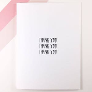 Thank you card/ Big thanks to you card/Appreciation Card/Boss to Employee card image 1