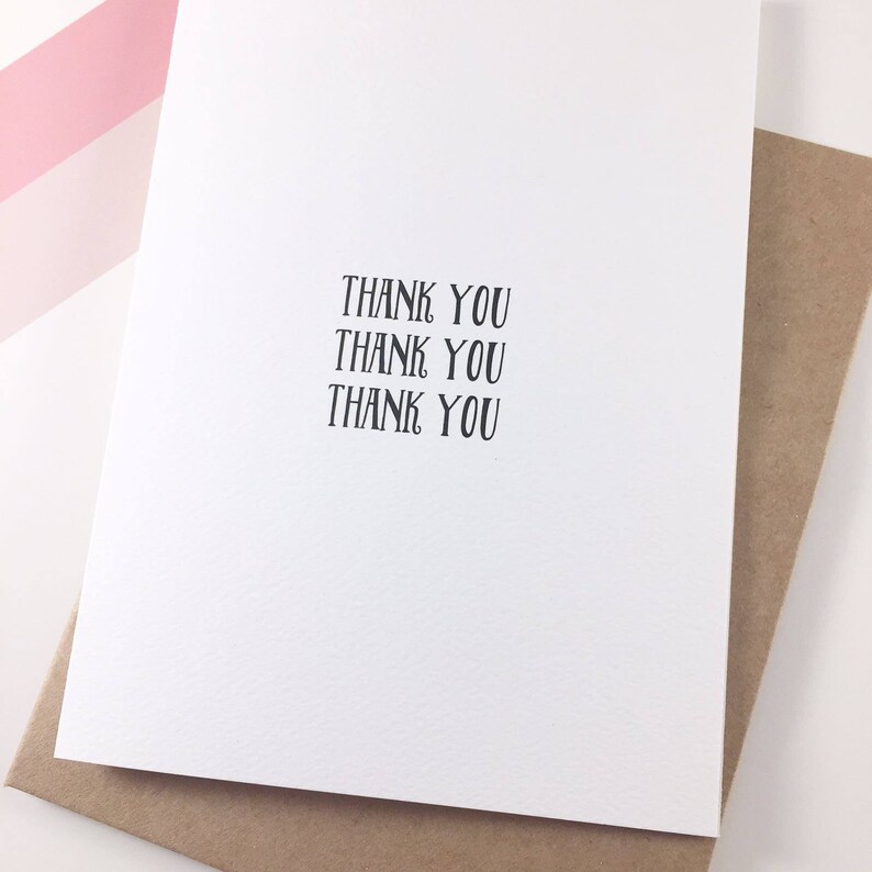 Thank you card/ Big thanks to you card/Appreciation Card/Boss to Employee card image 3