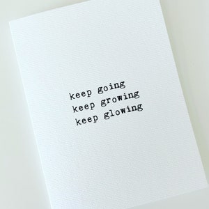Carte d'encouragement/Carte de motivation/Carte de soutien/Carte de collègue/Carte d'ami/Carte de motivation/Carte Vous vous en sortez bien