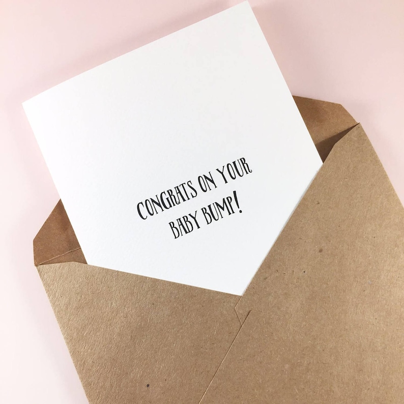 Baby shower cardCongratulations cardExpecting parents cardCongrats on your baby girlCongrats on your baby boy