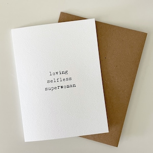 Carte pour la fête des mères/Carte pour la nouvelle maman/Carte pour petite amie/Carte pour femme/Carte pour grand-mère/Carte pour toutes les femmes de votre vie