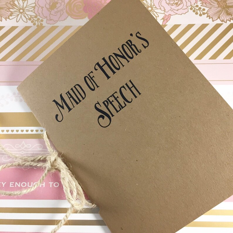 Wedding speech notebook 06 image