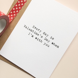 Love card/wife/Girlfriend/Boyfriend/Partner/ Anniversary Card/Romantic card/Always an adventure