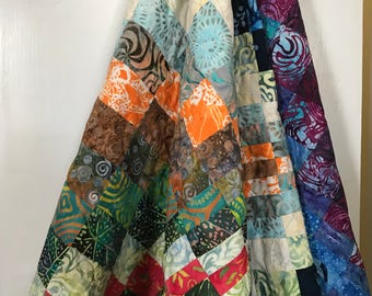 Bargello Quilt - lapsize - beautiful decorative gift