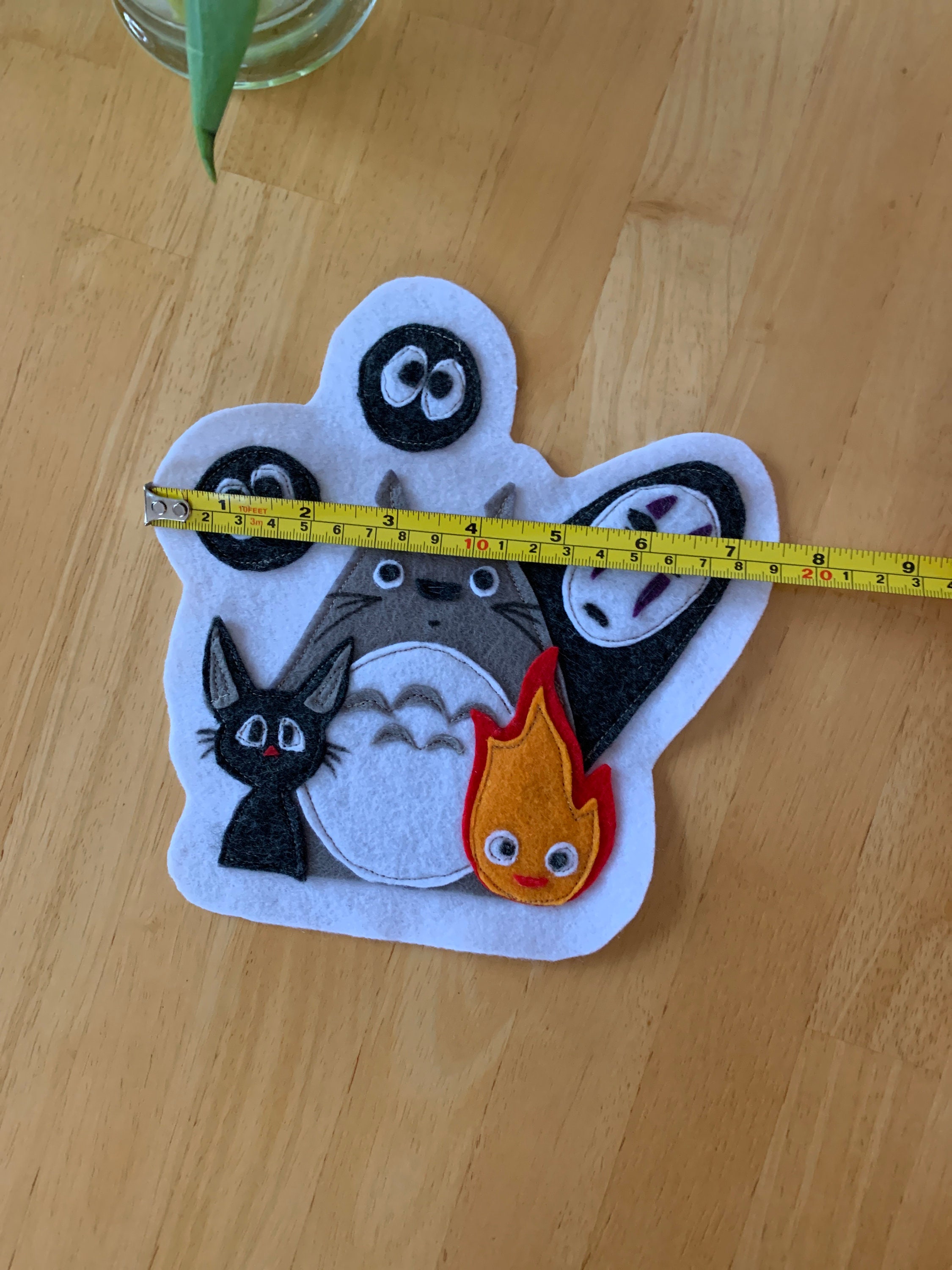 Custom Made Studio Ghibli Felt Patch - Etsy