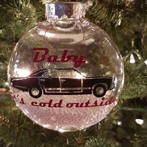 Supernatural Baby It's Cold Ornament