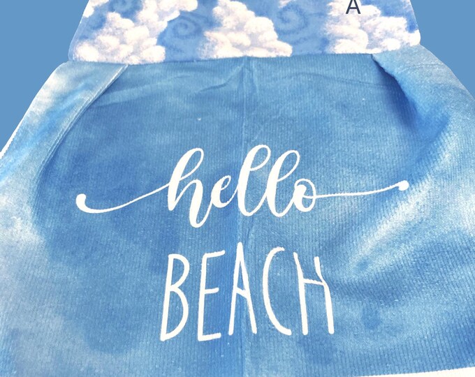 Beach Towels hanging