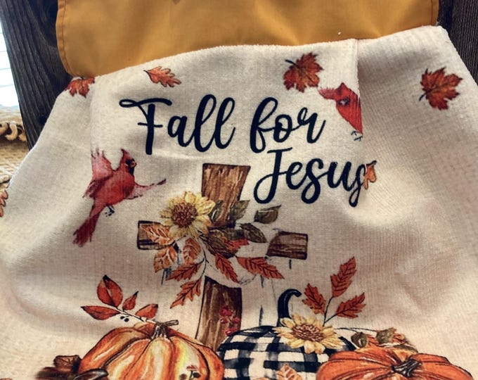 Hanging Towels Fall For Jesus