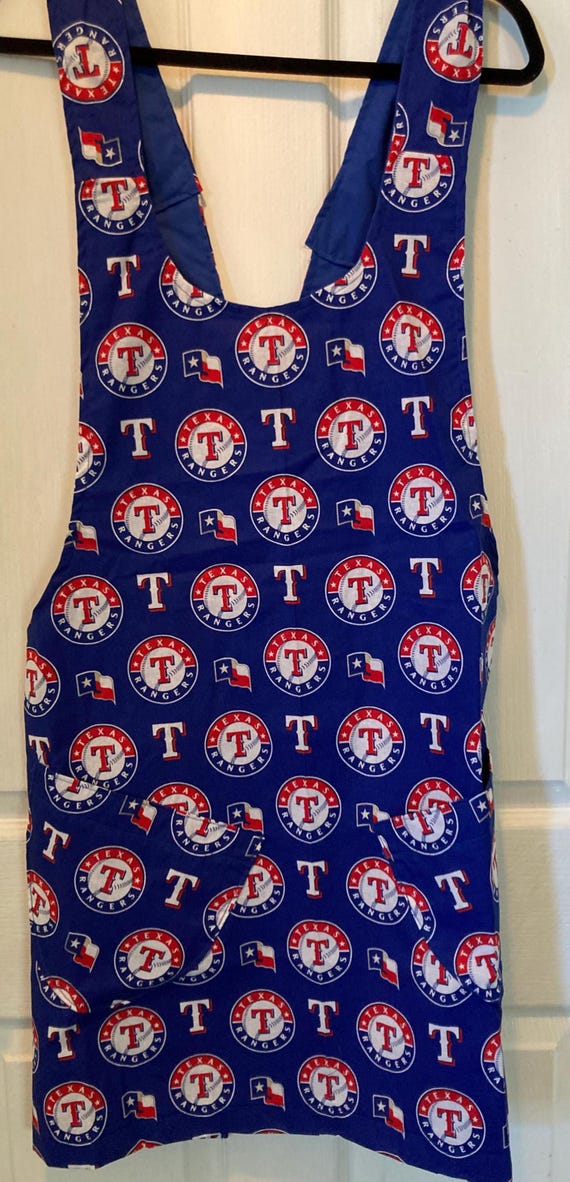 TEXAS RANGERS FAN Cross back Apron