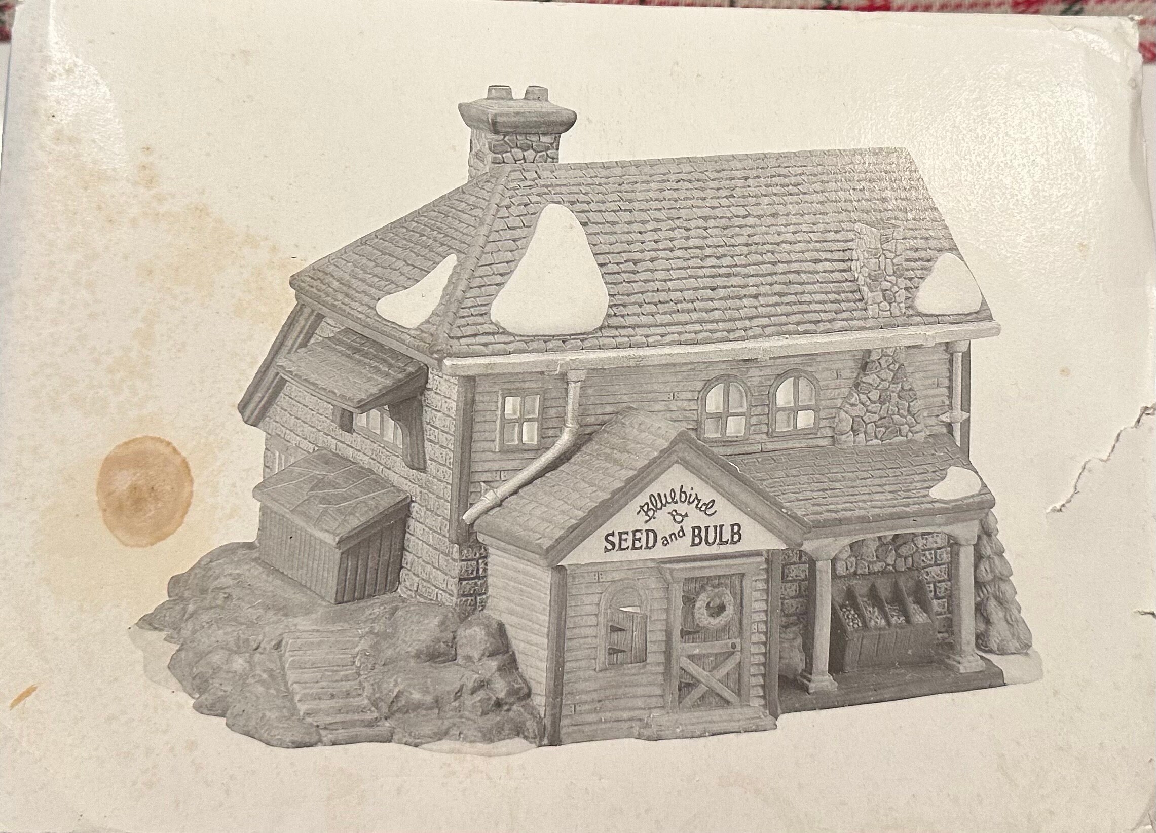 Department 56 bluebird Seed and Bulb Etsy