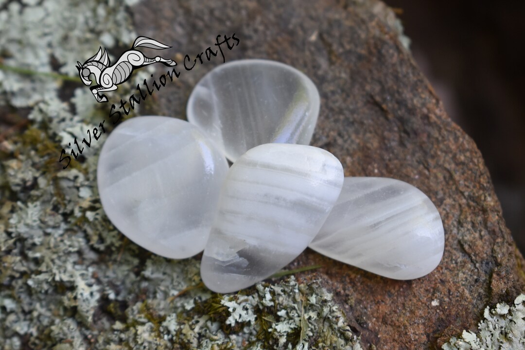 Aragonite, White 1pc to 100g Natural, Gemstone, Tumblestone, Bulk