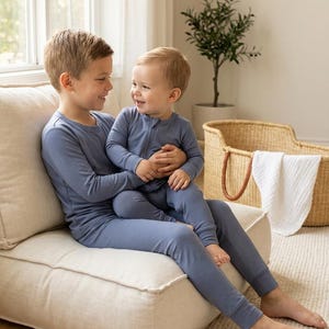 Pigiama per bambini in bambù: morbido pigiama per pelli sensibili, pigiama coordinato