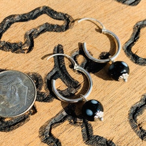 Conta di Ojo Hoop Earrings - Genuine Sterling Silver * child size available