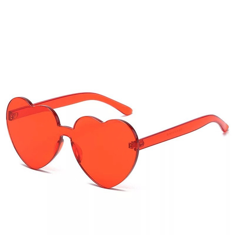 Heart Oversized Sunglasses