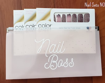 ON SALE Color Street-Color Street Swag-Nail Boss-Color Street Sticker-Color Street Marketing-Color Street Stylist-Receipt Pouch-