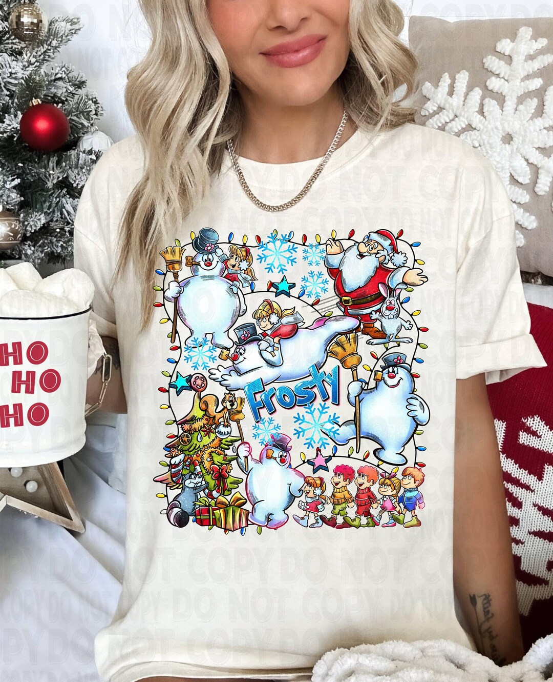 Frosty the Snowman Frosty Wave Sublimation T-Shirt main image 1