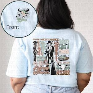 Lainey Wilson Graphic Tee, Comfort Colors Front and Back Tshirt, Country Music Shirt, Country Western Graphic Tshirt