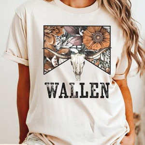 Comfort Colors Brand Wallen Graphic Tshirt, Country Music Tshirt, Country Western Graphic Tee