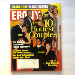 Ebony Magazine February 1999 - Black Love Black History