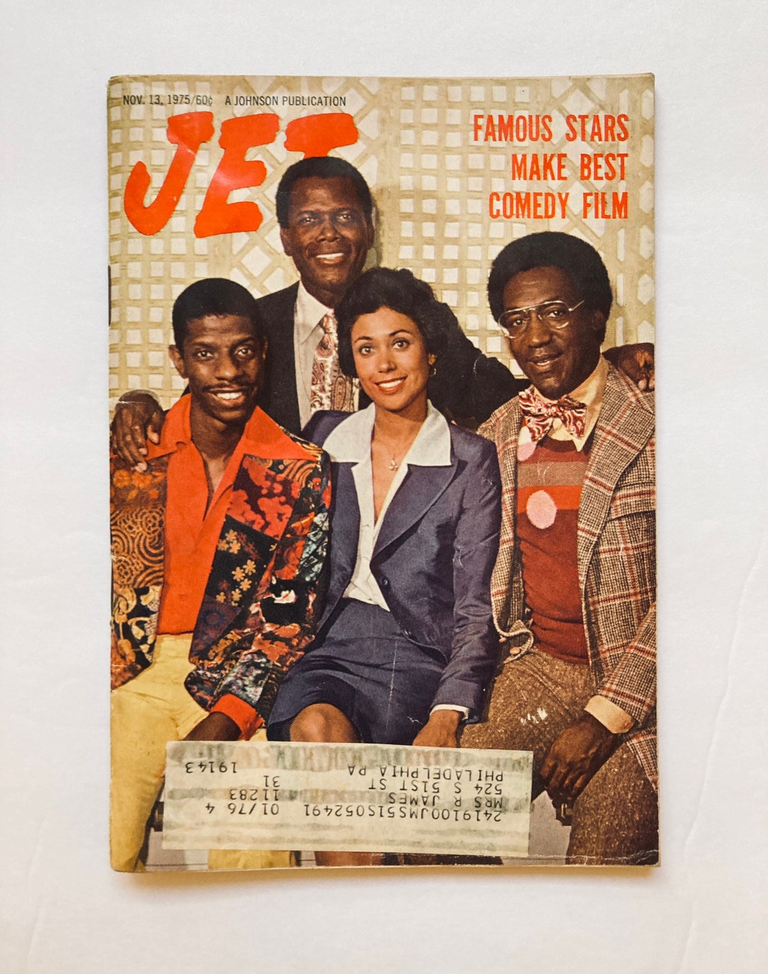Jet Magazine November 13 1975 Sidney Poitier Bill Cosby Etsy