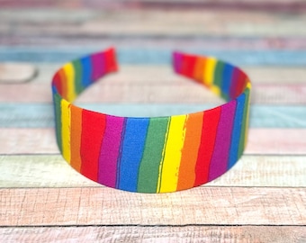 Nerdibands Handmade Pride Rainbow Headband