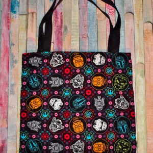 Nerditotes Sugar Skull Tote Bag