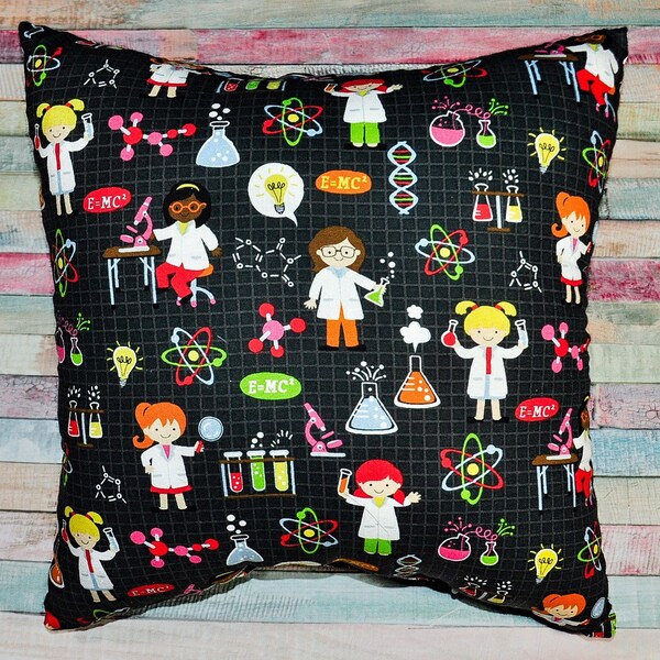 Science Pillow Etsy