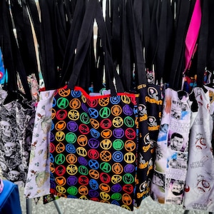 Nerditotes Rainbow Super Hero Tote Bag