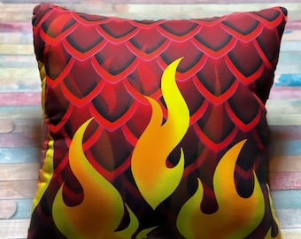 Nerdipillows Dragon Fire Pocket Pillow