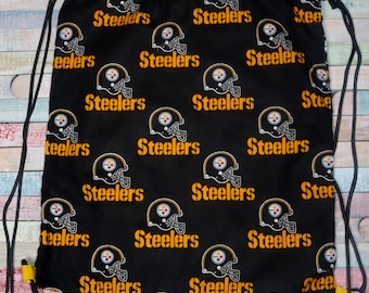 Nerditotes Football Drawstring Backpack